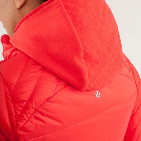 Lululemon What The Fluff Jacket Love Red - Picture 13 of 13